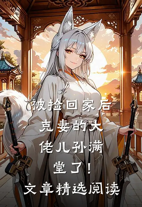 被捡回家后，克妻的大佬儿孙满堂了！文章精选阅读