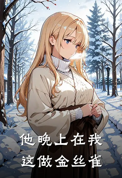 他晚上在我这做金丝雀