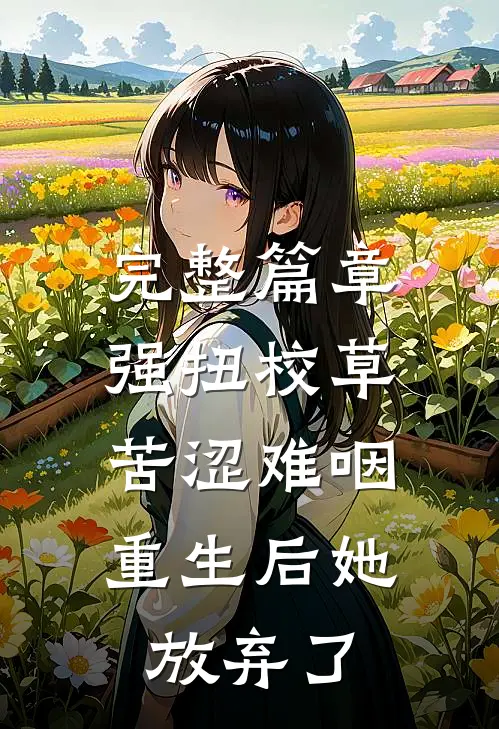 完整篇章强扭校草苦涩难咽，重生后她放弃了