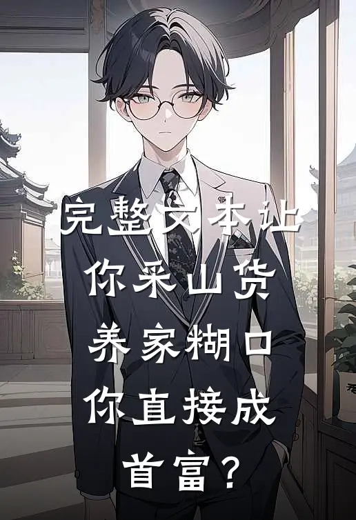 完整文本让你采山货养家糊口，你直接成首富？