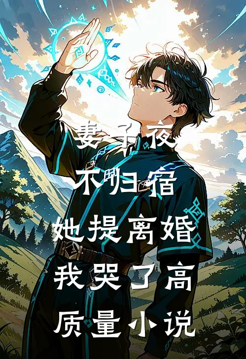 妻子夜不归宿，她提离婚我哭了高质量小说