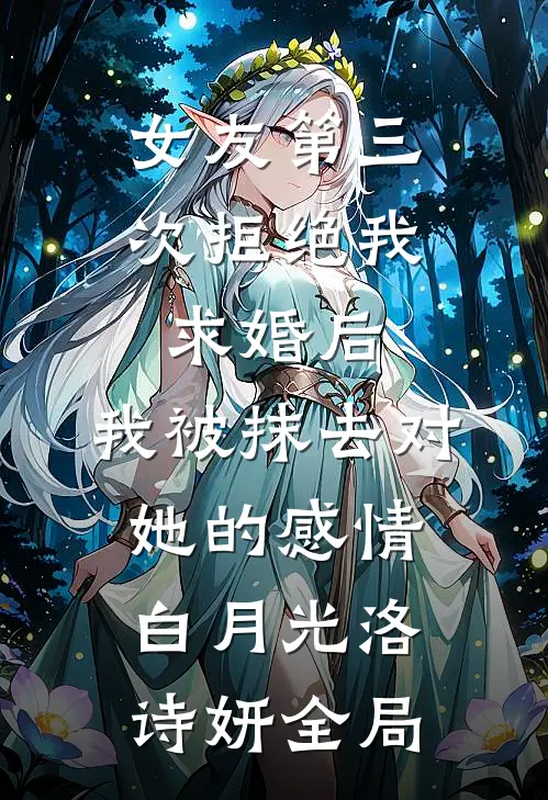 女友第三次拒绝我求婚后，我被抹去对她的感情白月光洛诗妍全局