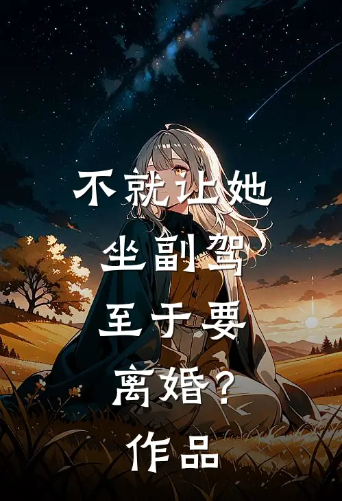不就让她坐副驾，至于要离婚？作品