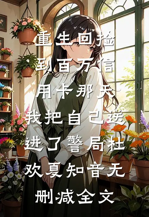 重生回捡到百万信用卡那天，我把自己送进了警局杜欢夏知音无删减全文