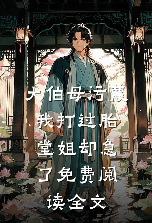 大伯母污蔑我打过胎，堂姐却急了免费阅读全文
