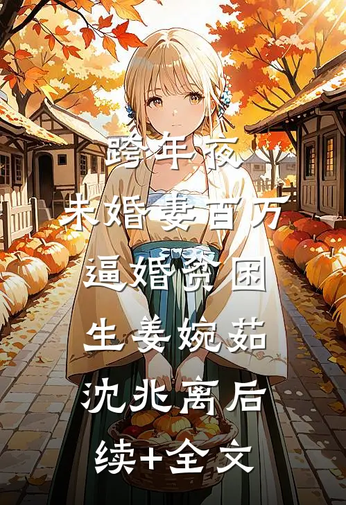 跨年夜，未婚妻百万逼婚贫困生姜婉茹沈兆离后续+全文