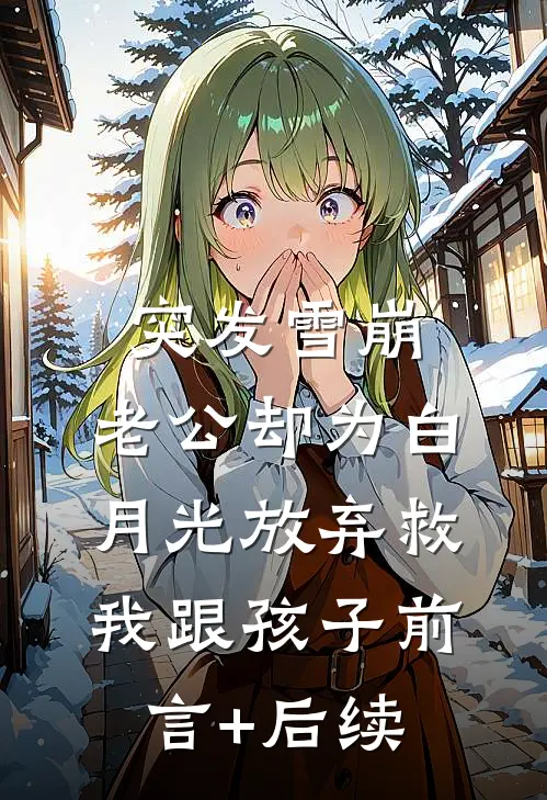 突发雪崩，老公却为白月光放弃救我跟孩子前言+后续