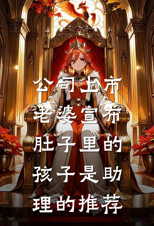 公司上市，老婆宣布肚子里的孩子是助理的推荐
