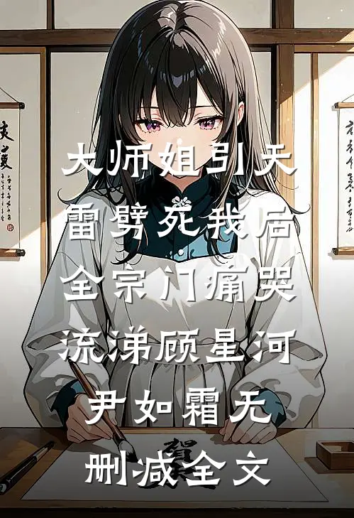 大师姐引天雷劈死我后，全宗门痛哭流涕顾星河尹如霜无删减全文