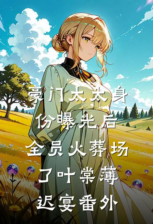 豪门太太身份曝光后，全员火葬场了叶棠薄迟宴番外