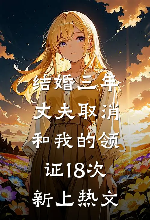 结婚三年，丈夫取消和我的领证18次新上热文