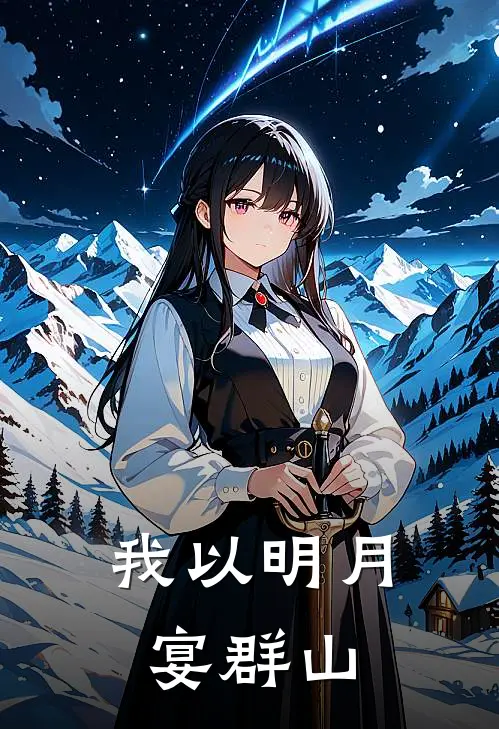 我以明月宴群山