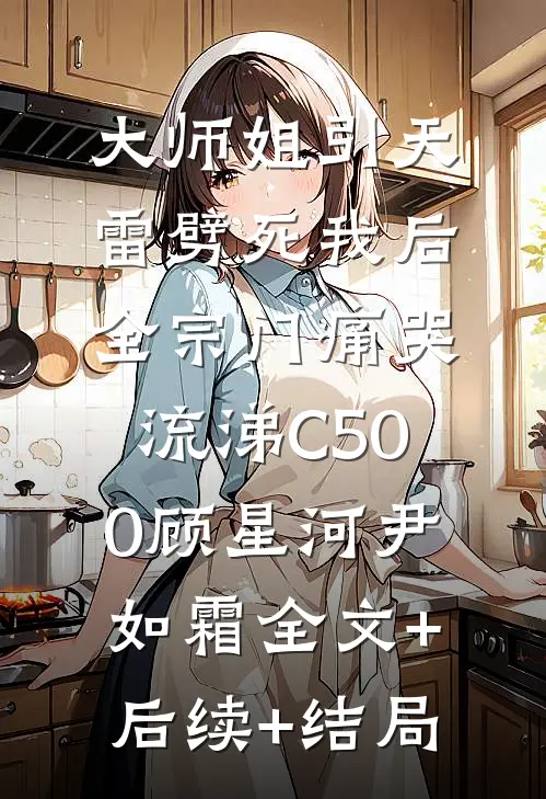 大师姐引天雷劈死我后，全宗门痛哭流涕C500顾星河尹如霜全文+后续+结局