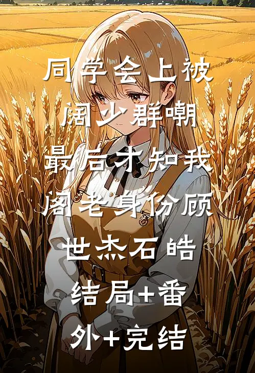 同学会上被阔少群嘲，最后才知我阁老身份顾世杰石皓结局+番外+完结