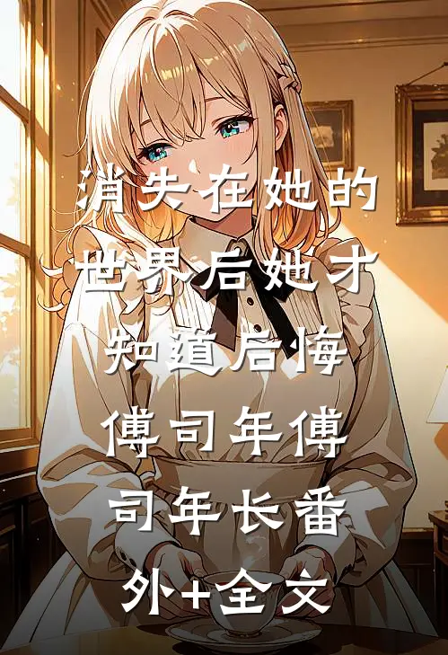 消失在她的世界后她才知道后悔傅司年傅司年长(番外)+(全文)
