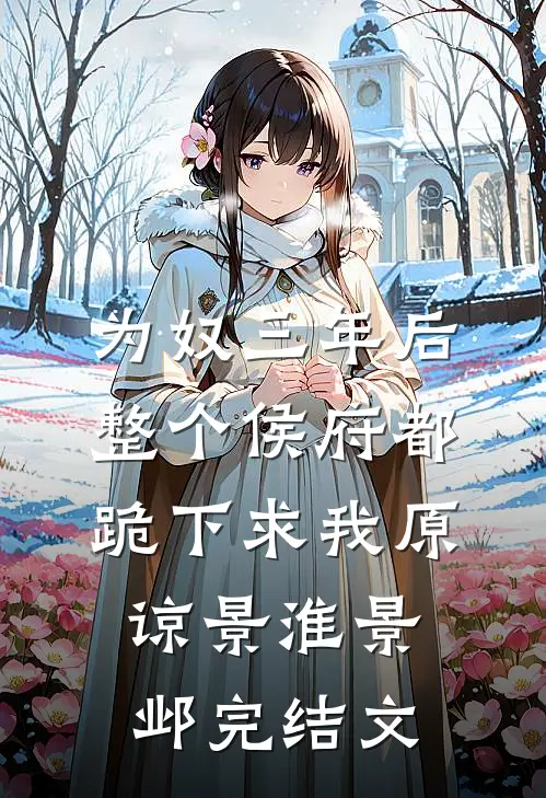 为奴三年后，整个侯府都跪下求我原谅景淮景邺完结文