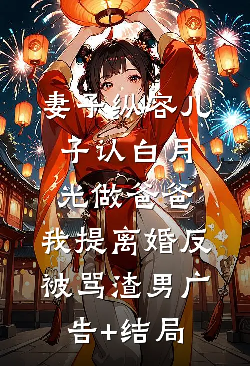 妻子纵容儿子认白月光做爸爸，我提离婚反被骂渣男广告+结局