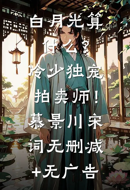 白月光算什么？冷少独宠拍卖师！慕景川宋词无删减+无广告