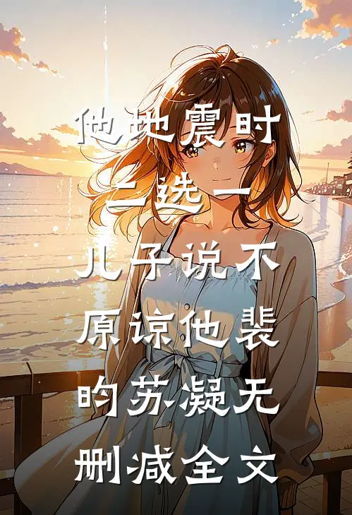 他地震时二选一，儿子说不原谅他裴昀苏凝无删减全文