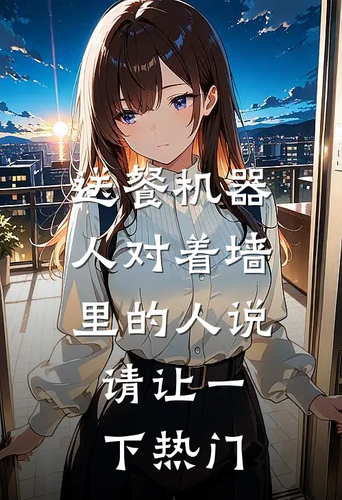 送餐机器人对着墙里的人说：请让一下热门