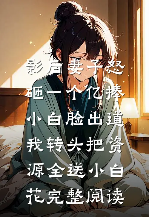 影后妻子怒砸一个亿捧小白脸出道，我转头把资源全送小白花完整阅读