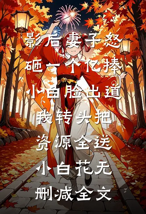 影后妻子怒砸一个亿捧小白脸出道，我转头把资源全送小白花无删减全文