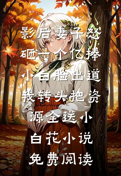 影后妻子怒砸一个亿捧小白脸出道，我转头把资源全送小白花小说免费阅读