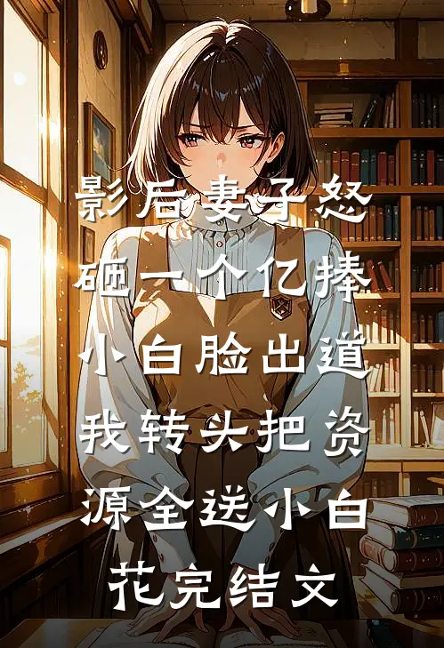 影后妻子怒砸一个亿捧小白脸出道，我转头把资源全送小白花完结文