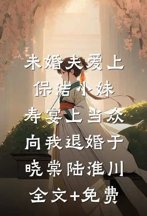 未婚夫爱上保洁小妹，寿宴上当众向我退婚于晓棠陆淮川全文+免费