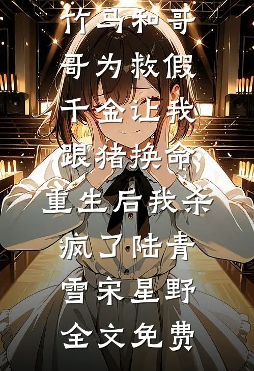 竹马和哥哥为救假千金让我跟猪换命，重生后我杀疯了陆青雪宋星野全文免费