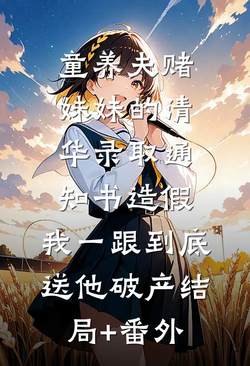 童养夫赌妹妹的清华录取通知书造假，我一跟到底送他破产结局+番外