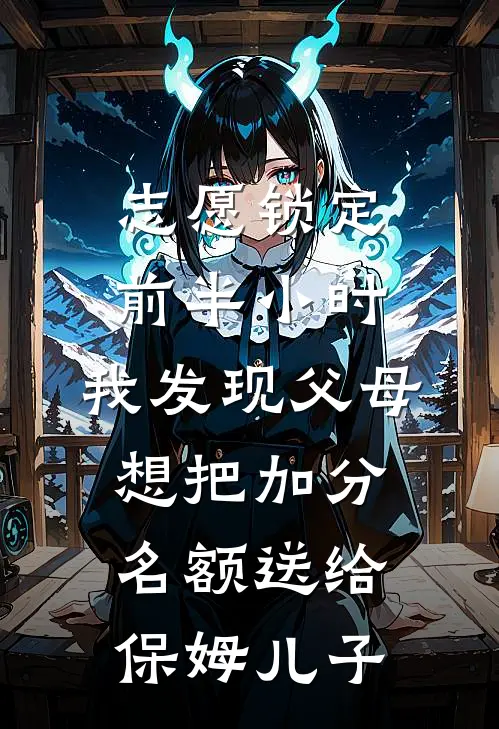 志愿锁定前半小时，我发现父母想把加分名额送给保姆儿子