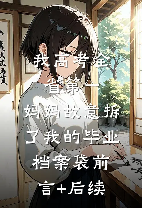 我高考全省第一，妈妈故意拆了我的毕业档案袋前言+后续