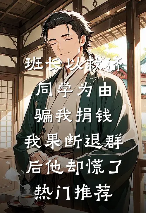 班长以救济同学为由骗我捐钱，我果断退群后他却慌了热门推荐