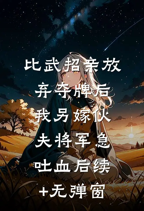 比武招亲放弃夺牌后，我另嫁伙夫将军急吐血后续+无弹窗