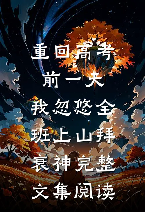 重回高考前一天，我忽悠全班上山拜衰神完整文集阅读