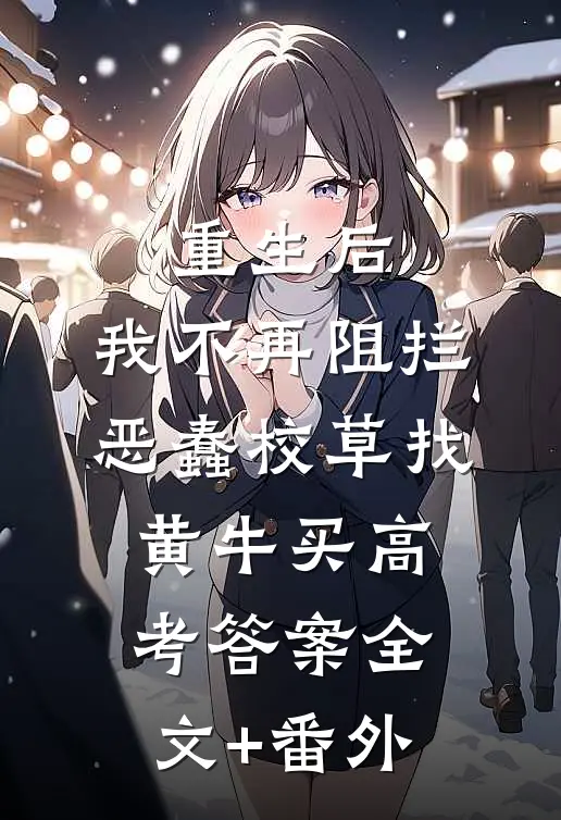 重生后，我不再阻拦恶蠢校草找黄牛买高考答案全文+番外