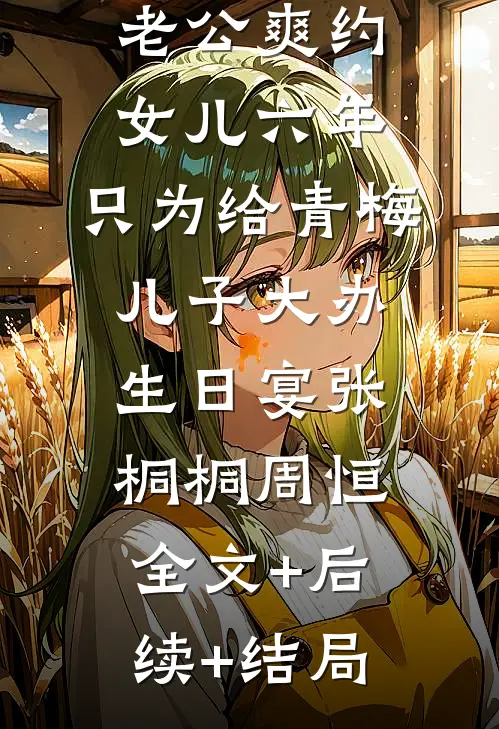 老公爽约女儿六年，只为给青梅儿子大办生日宴张桐桐周恒全文+后续+结局