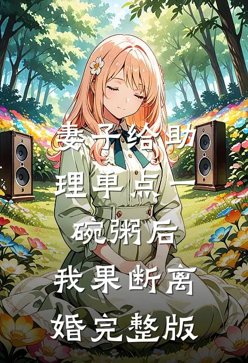 妻子给助理单点一碗粥后，我果断离婚完整版