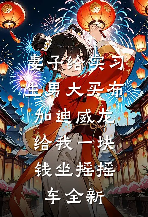 妻子给实习生男大买布加迪威龙，给我一块钱坐摇摇车全新