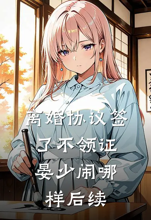离婚协议签了不领证，晏少闹哪样后续