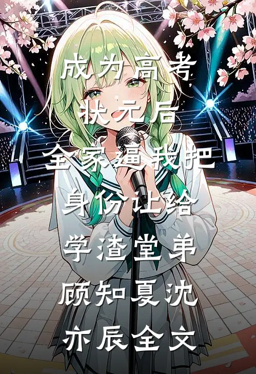 成为高考状元后，全家逼我把身份让给学渣堂弟顾知夏沈亦辰全文