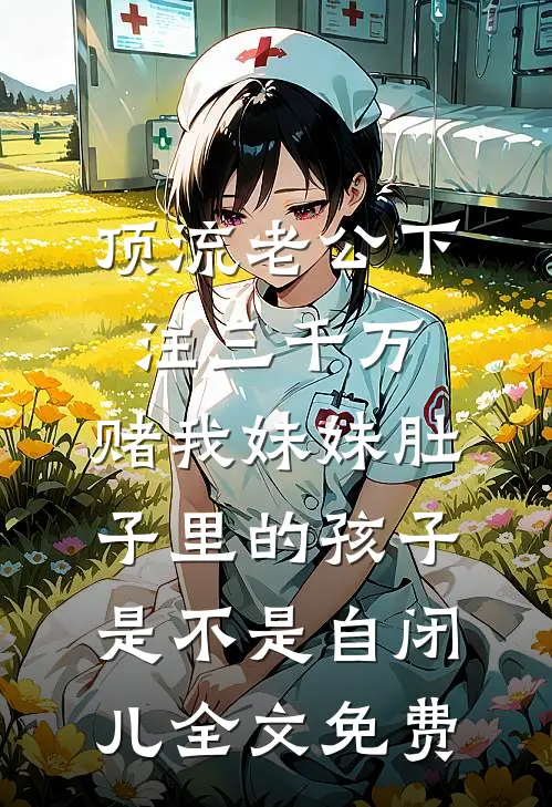 顶流老公下注三千万，赌我妹妹肚子里的孩子是不是自闭儿全文免费