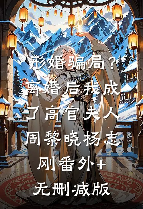 形婚骗局？离婚后我成了高官夫人周黎晓杨志刚番外+无删减版