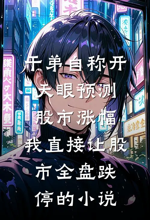 干弟自称开天眼预测股市涨幅，我直接让股市全盘跌停的小说