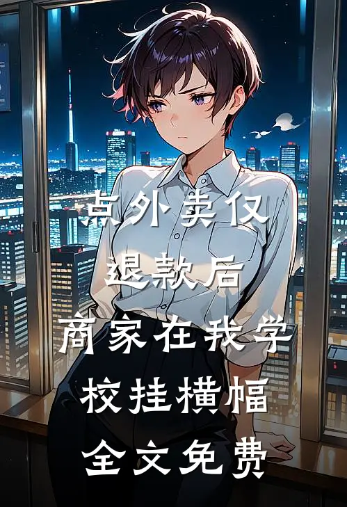点外卖仅退款后，商家在我学校挂横幅全文免费