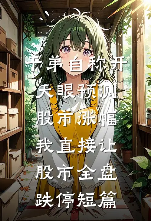 干弟自称开天眼预测股市涨幅，我直接让股市全盘跌停短篇