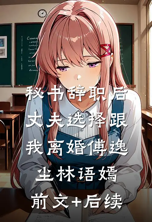秘书辞职后，丈夫选择跟我离婚傅逸尘林语嫣:前文+后续