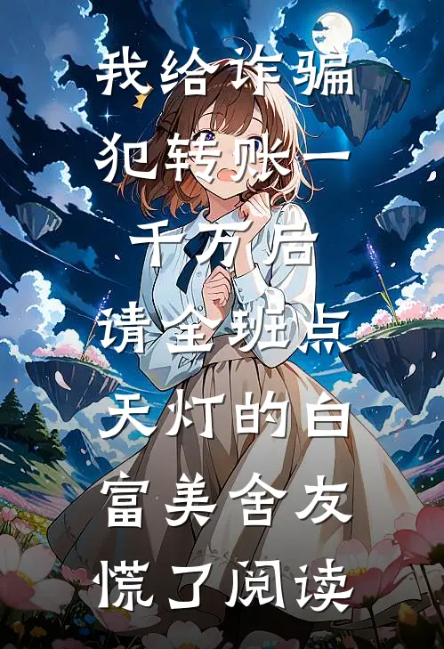 我给诈骗犯转账一千万后，请全班点天灯的白富美舍友慌了阅读