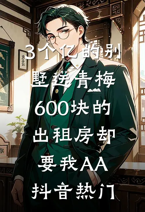 3个亿的别墅送青梅，600块的出租房却要我AA抖音热门